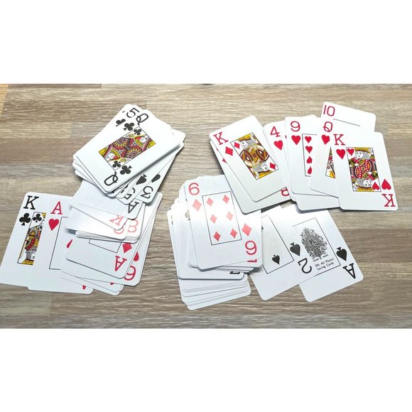 Vintage Royal Playing Cards Set of 2 Complete Decks with Plastic Case - Picture 3 of 6